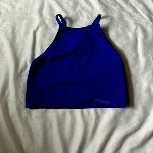 Not worn, free people, ribbed material